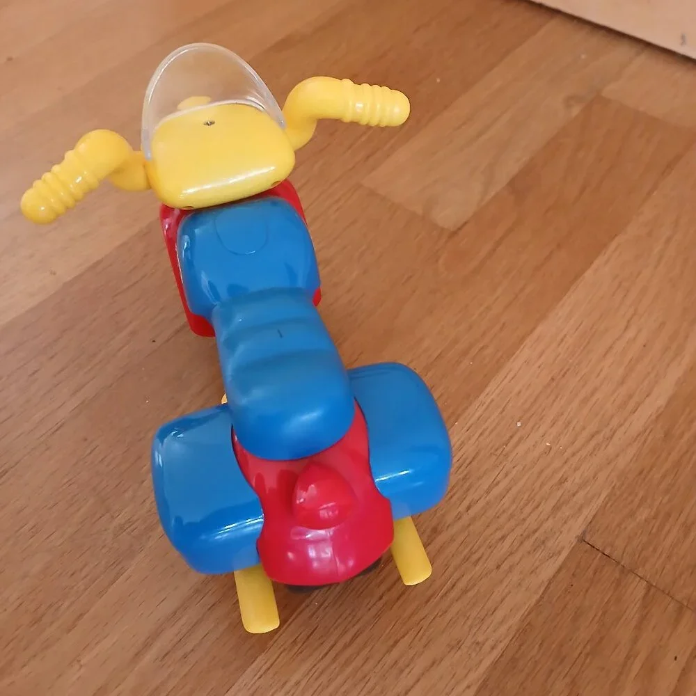 Tim-Mee Processed Plastics Toy Motorcycle Vintage